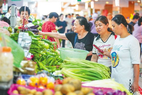 海口市场食品蔬菜供应充足价格稳定