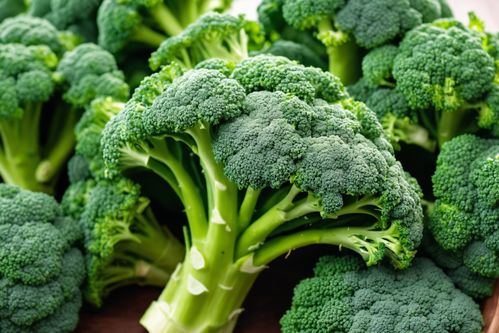 绿色西蓝花 健康农产品的视觉盛宴